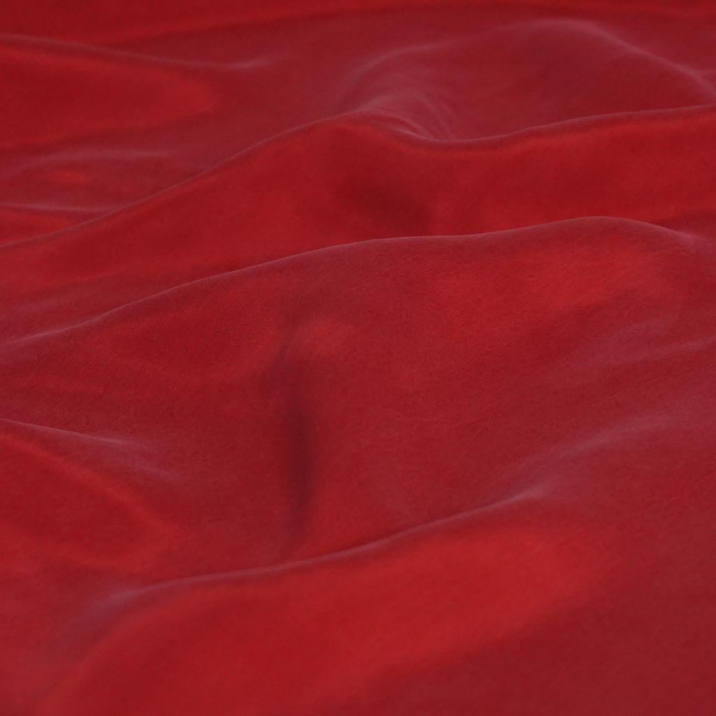 Soft touch Cupro Seidengefühl rot